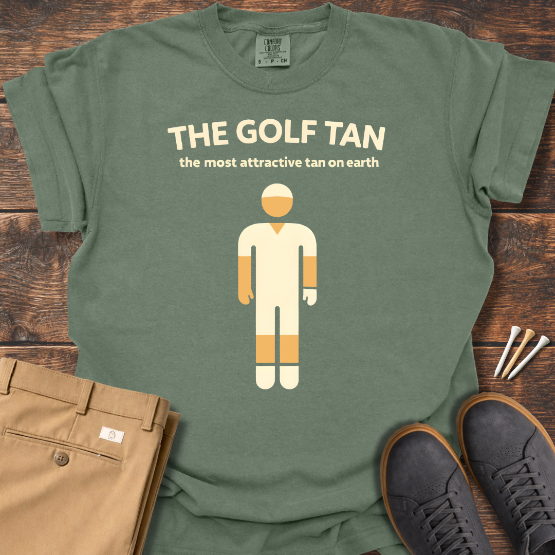The Golf Tan T Shirt