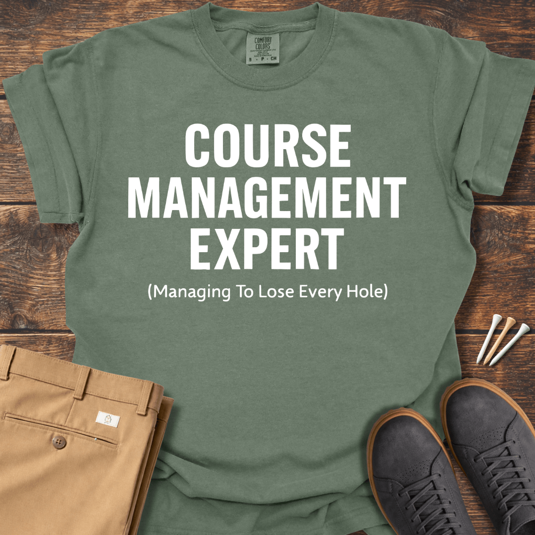 Course Management Expert T Shirt