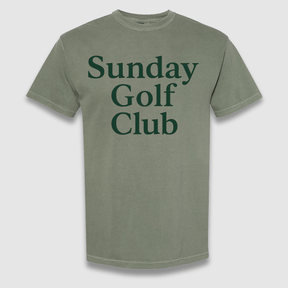 Sunday Golf Club T Shirt