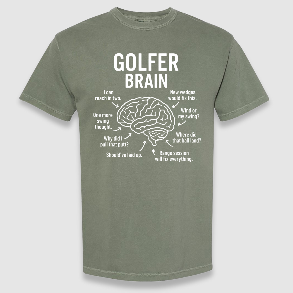 Golfer Brain Tee