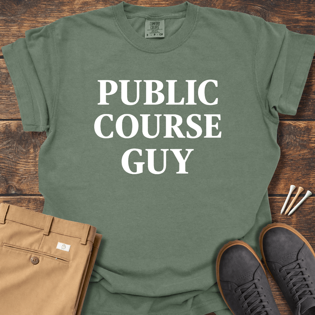 Public Course Guy T Shirt