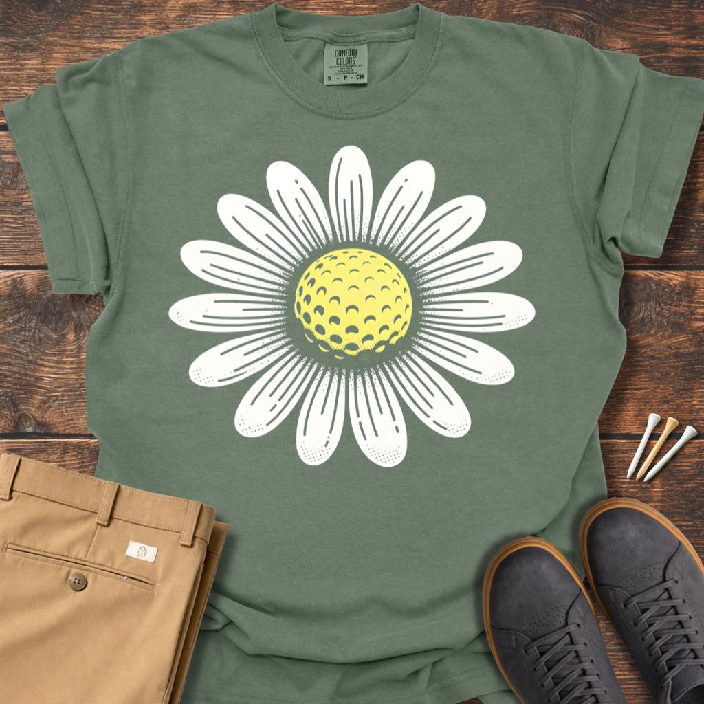 Daisy Golf Ball T Shirt
