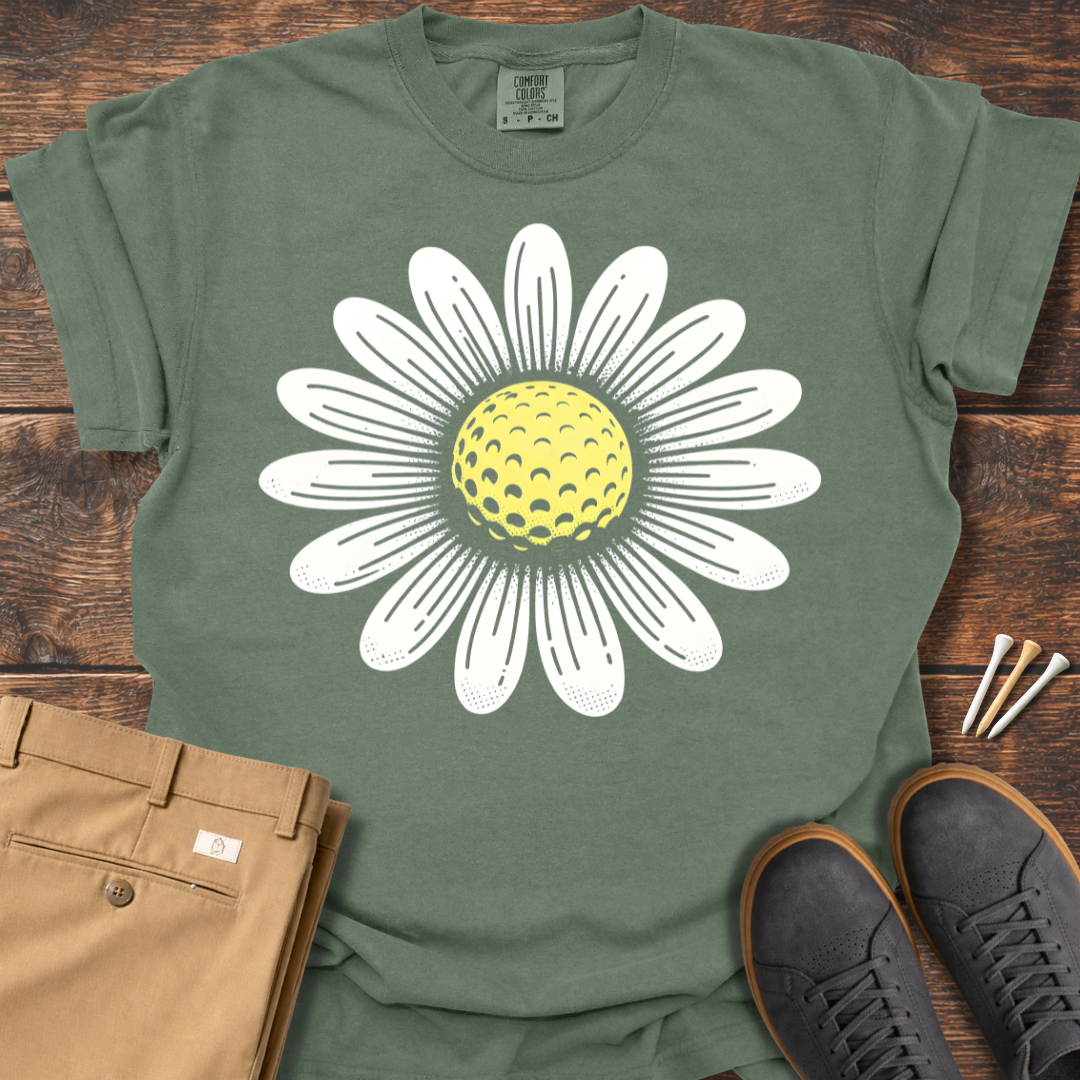 Daisy Golf Ball T Shirt
