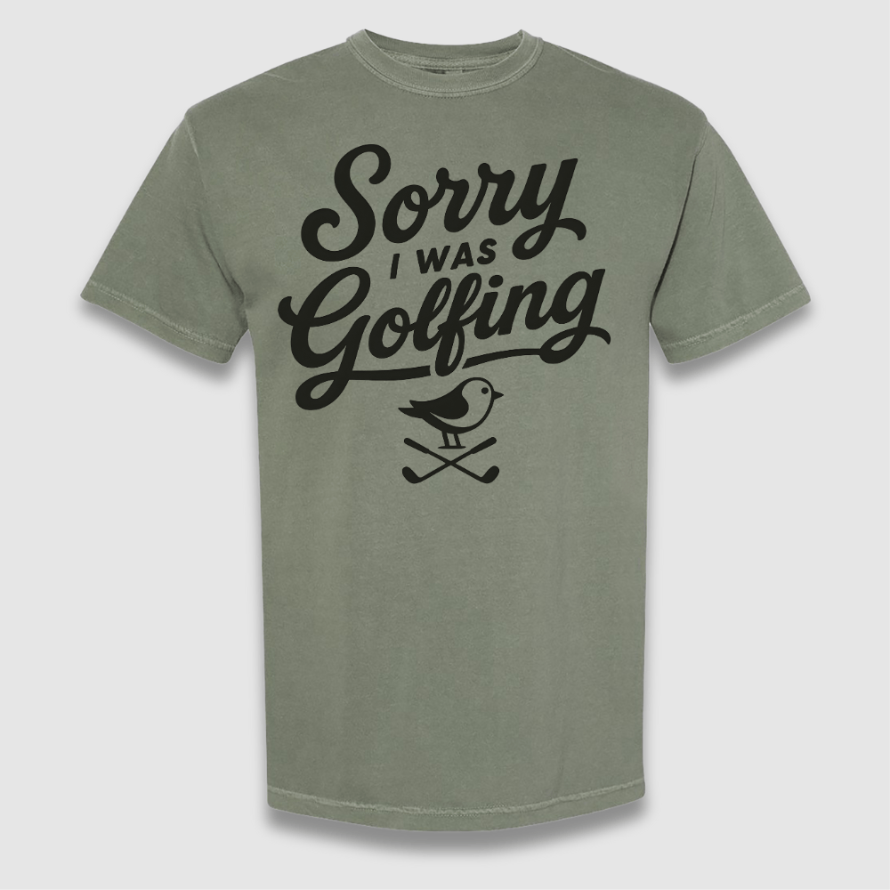 I Was Golfing T Shirt