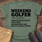 Weekend Golfer Definition T Shirt