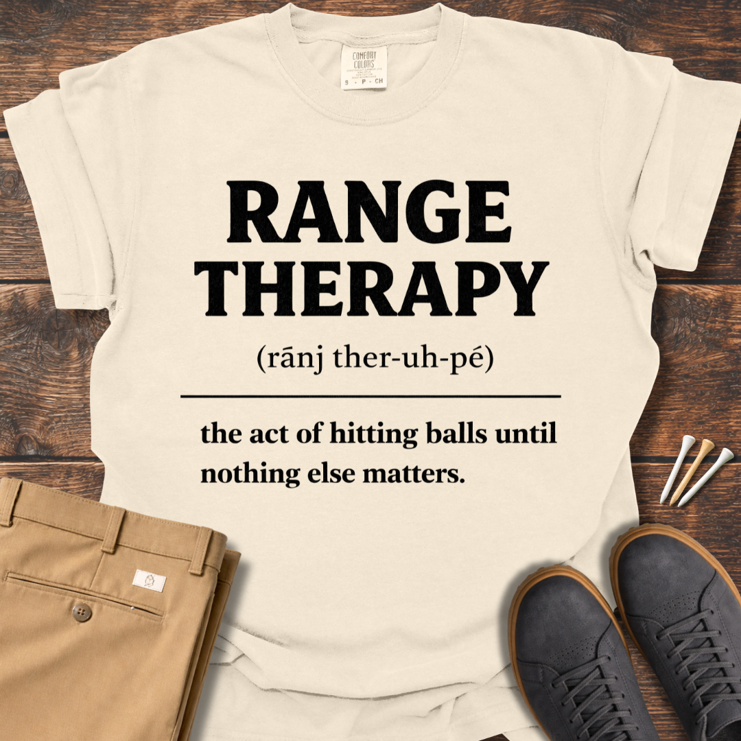 Range Therapy Definition T Shirt