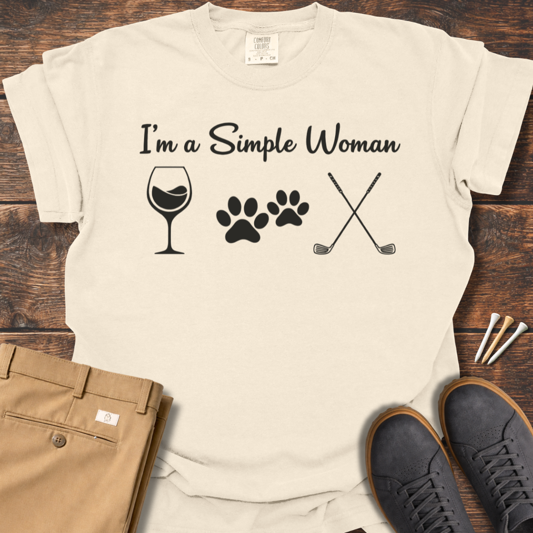 Simple Woman T Shirt