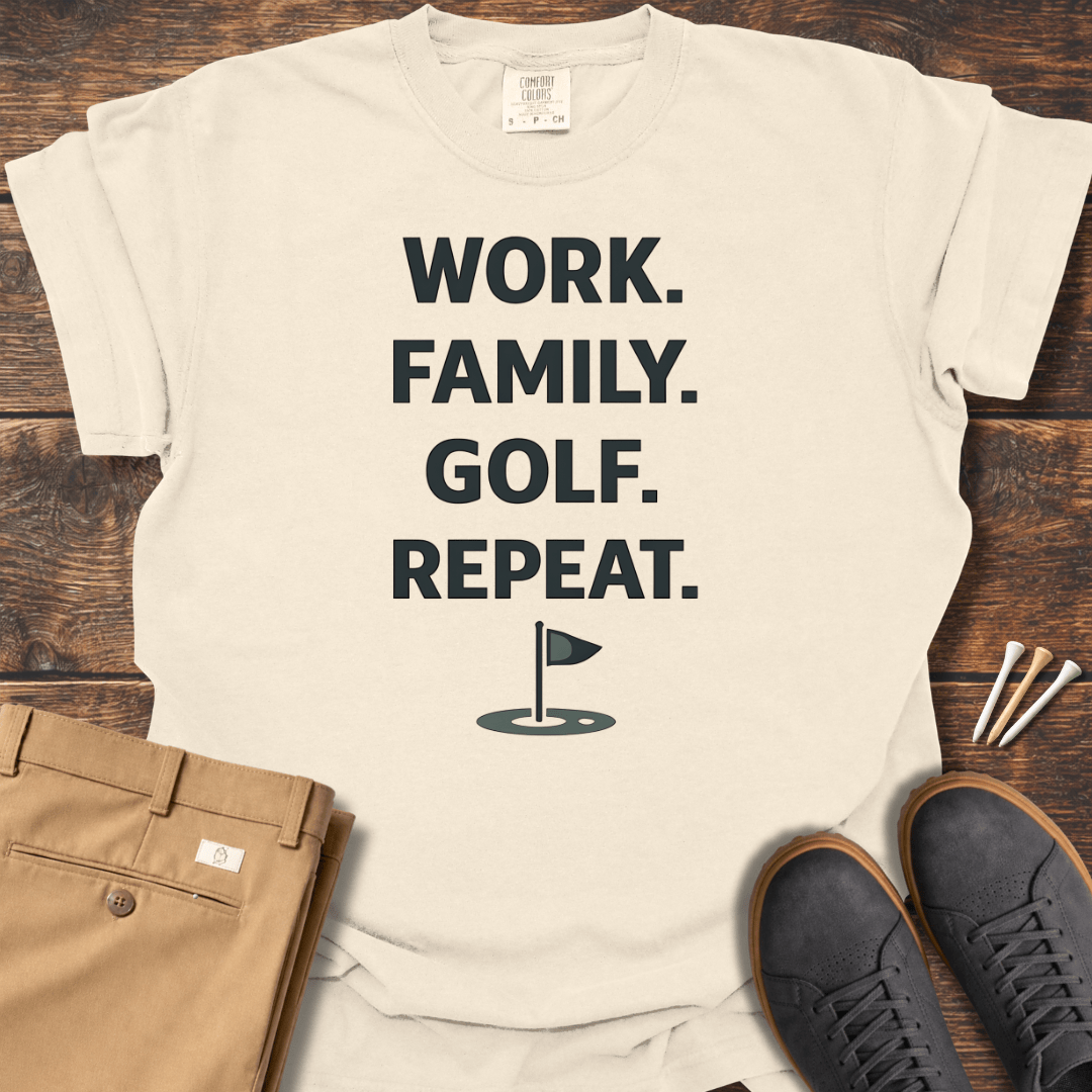 Work Familt Golf T Shirt