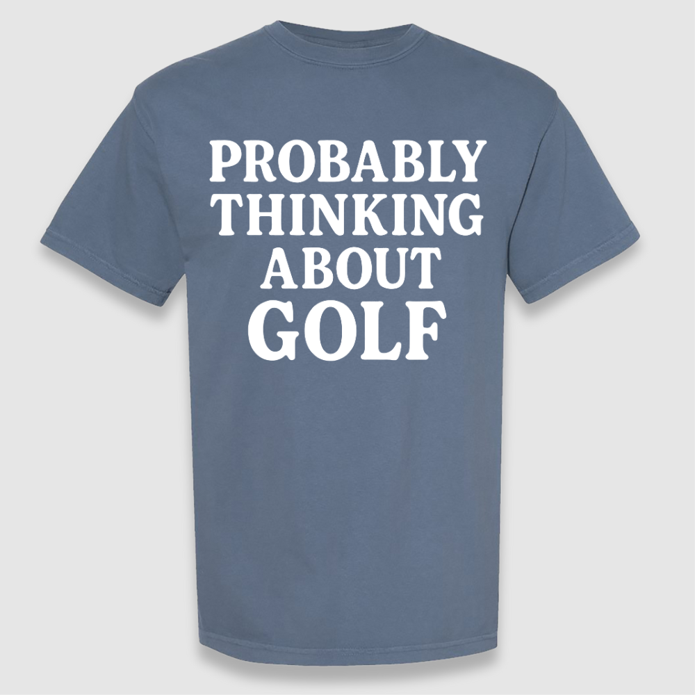 Thinking About Golf T Shirt