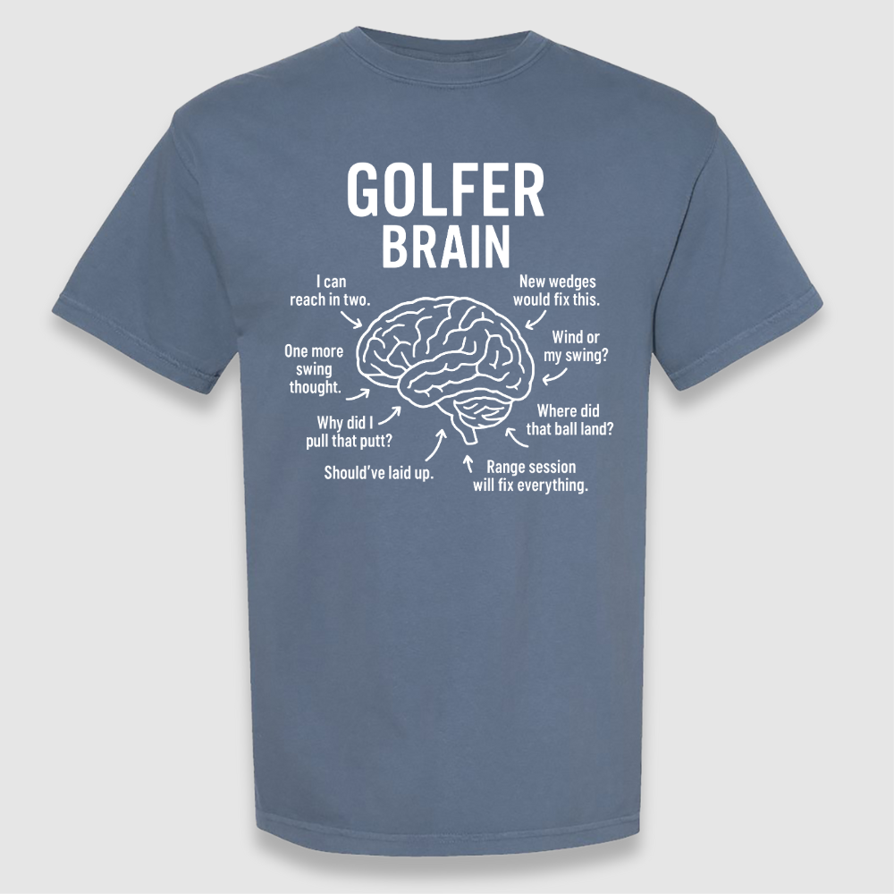 Golfer Brain Tee