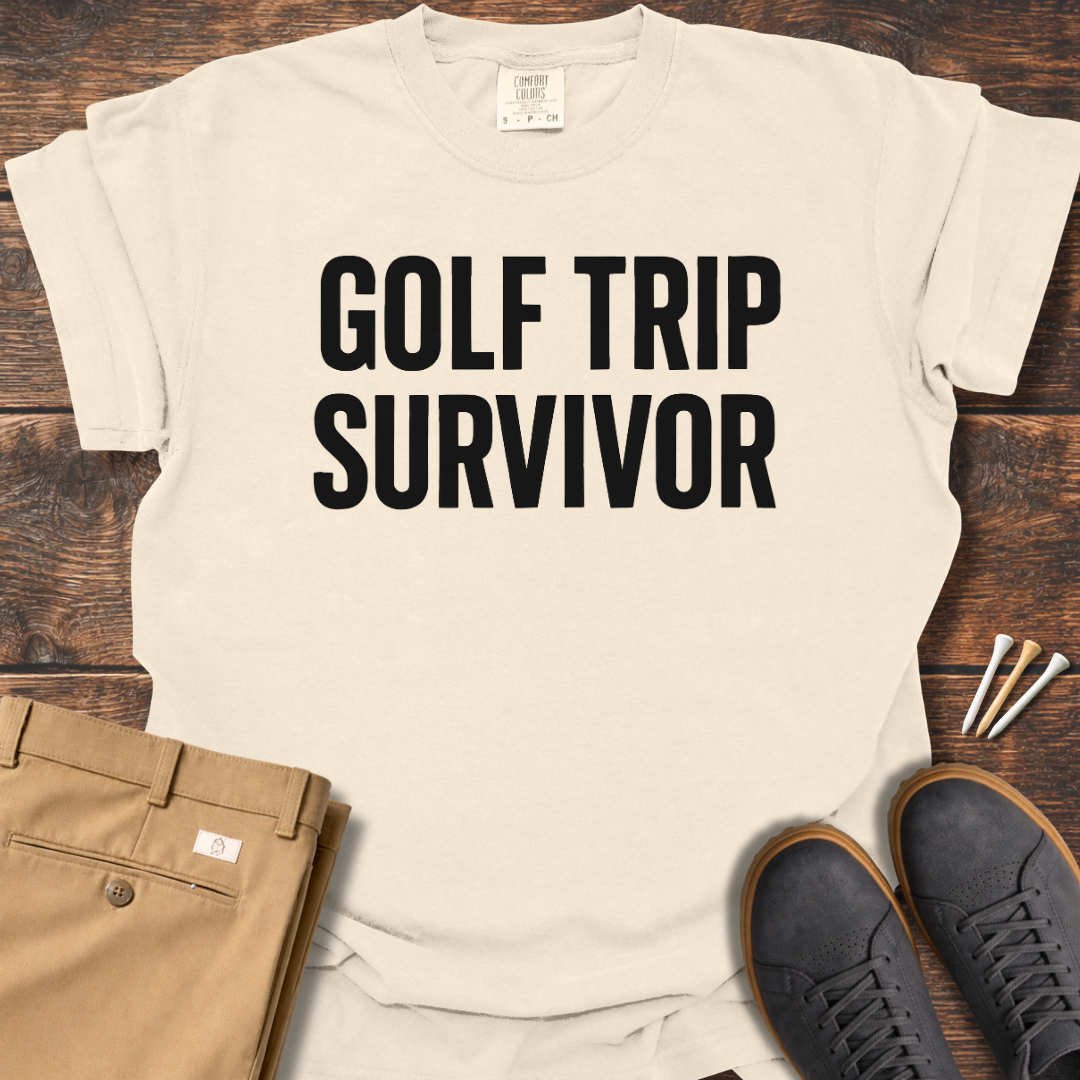 Golf Trip Survivor T Shirt