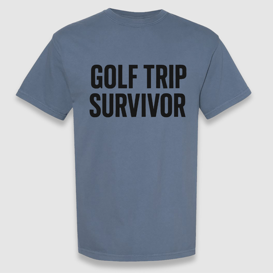 Golf Trip Survivor Tee