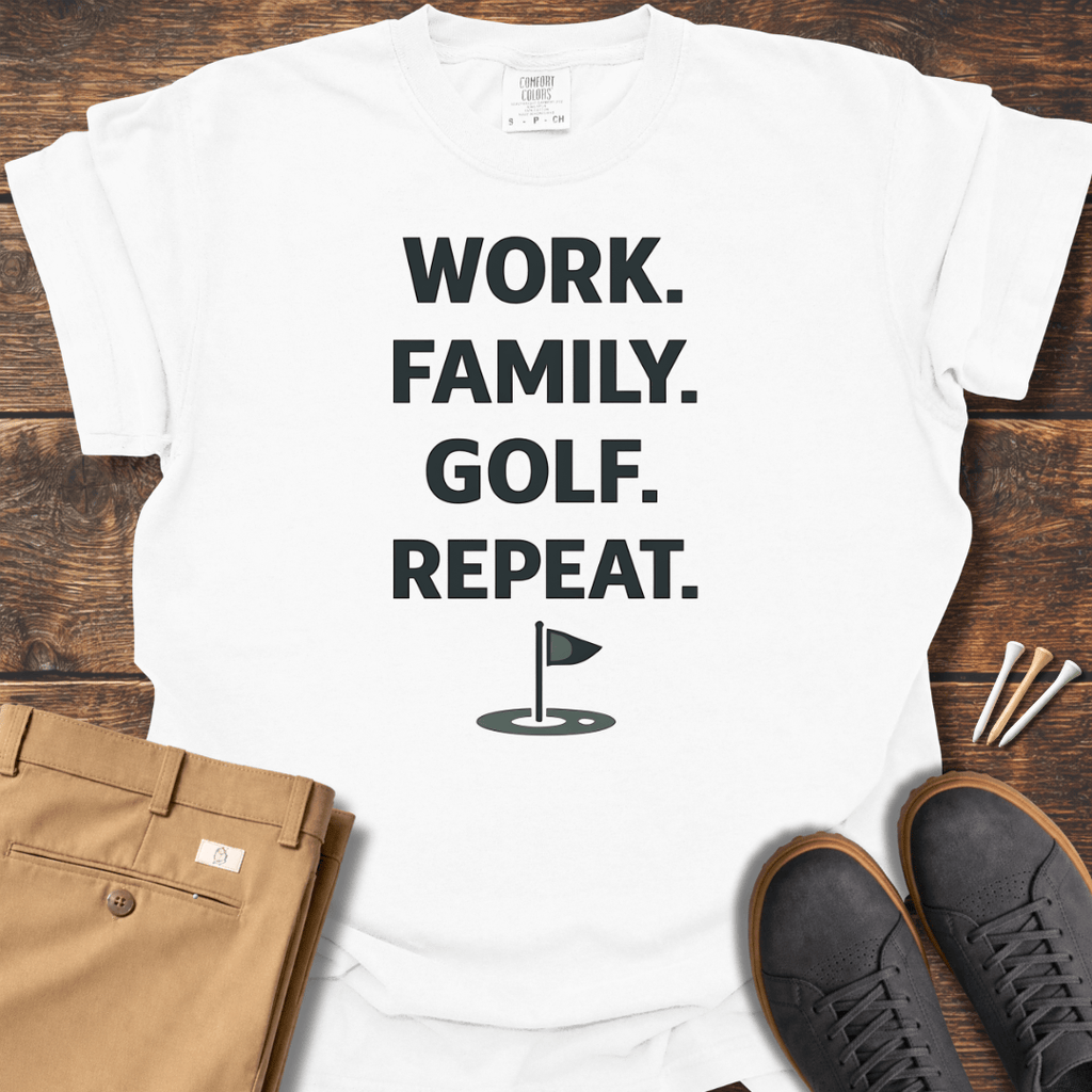 Work Familt Golf T Shirt