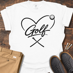 Love Golf T Shirt