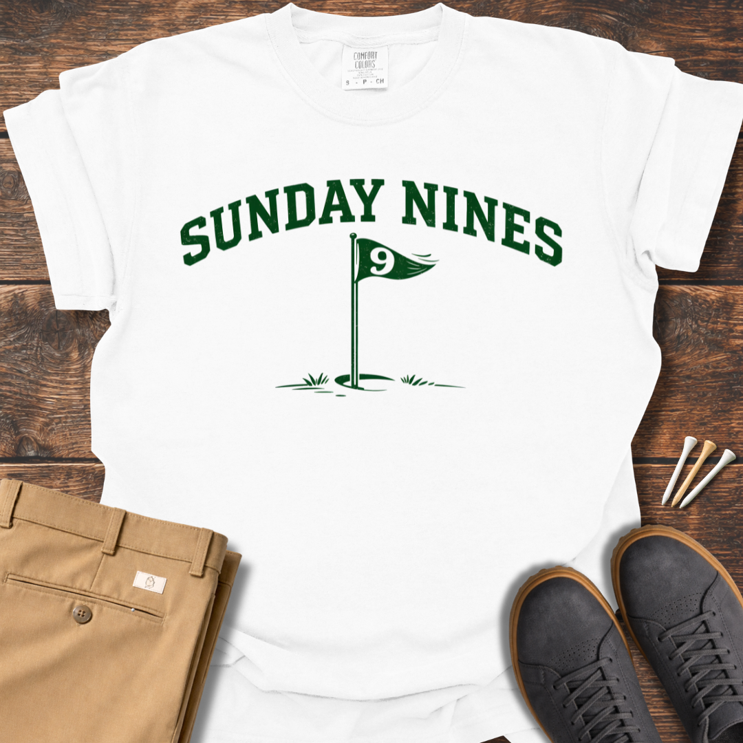 Sunday Nines T Shirt