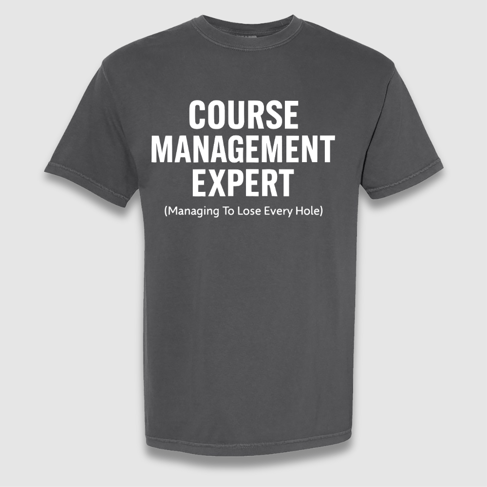 Course Management Expert T Shirt