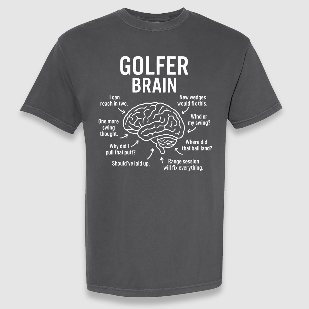 Golfer Brain Tee