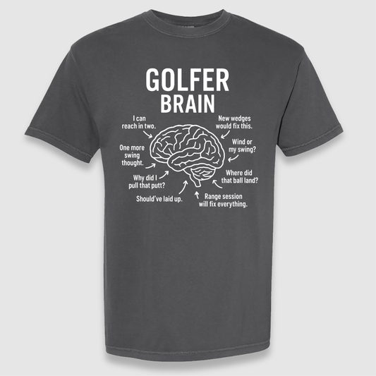 Golfer Brain Tee