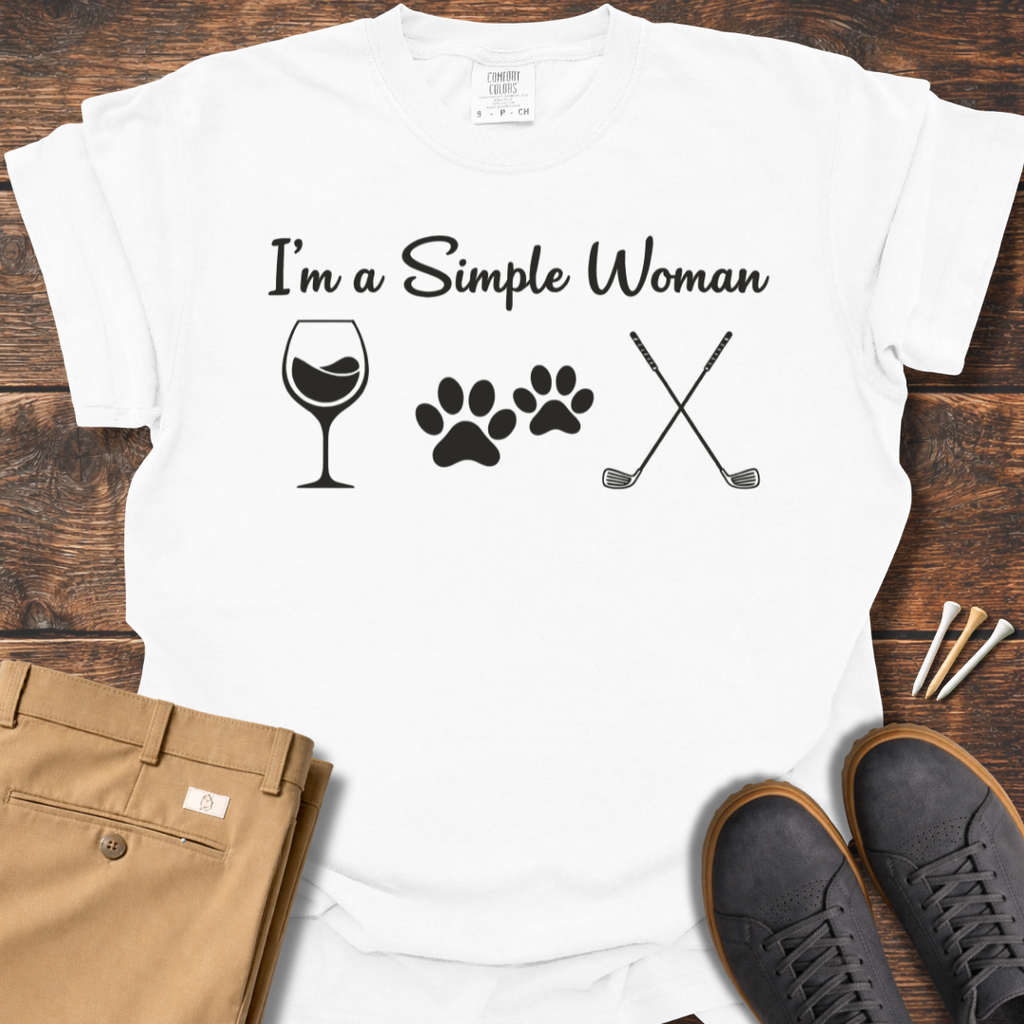 Simple Woman T Shirt