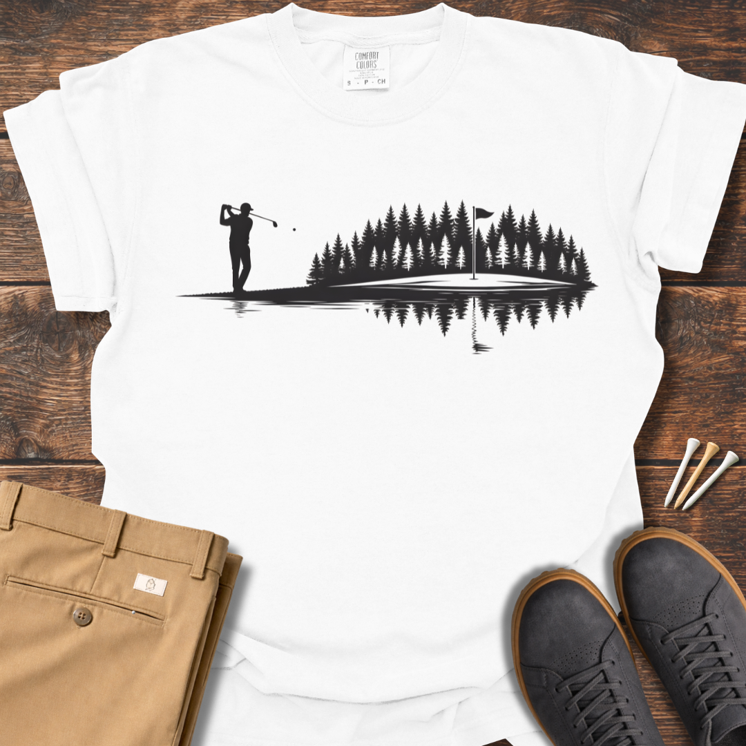 Peaceful Golf T Shirt