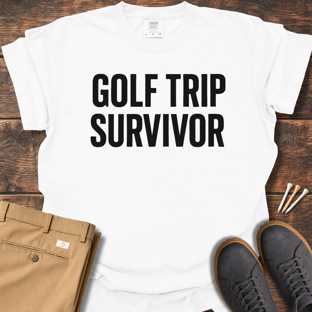 Golf Trip Survivor T Shirt