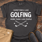 I Like Golfing T Shirt