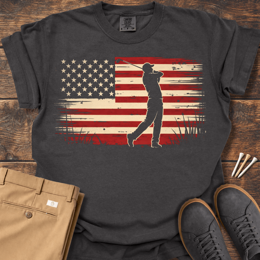 American Golfer T Shirt