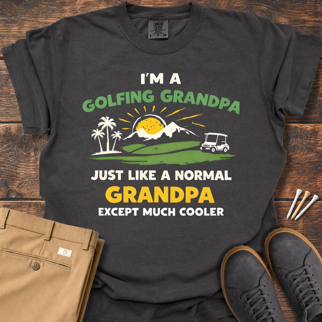Golfing Grandpa T Shirt
