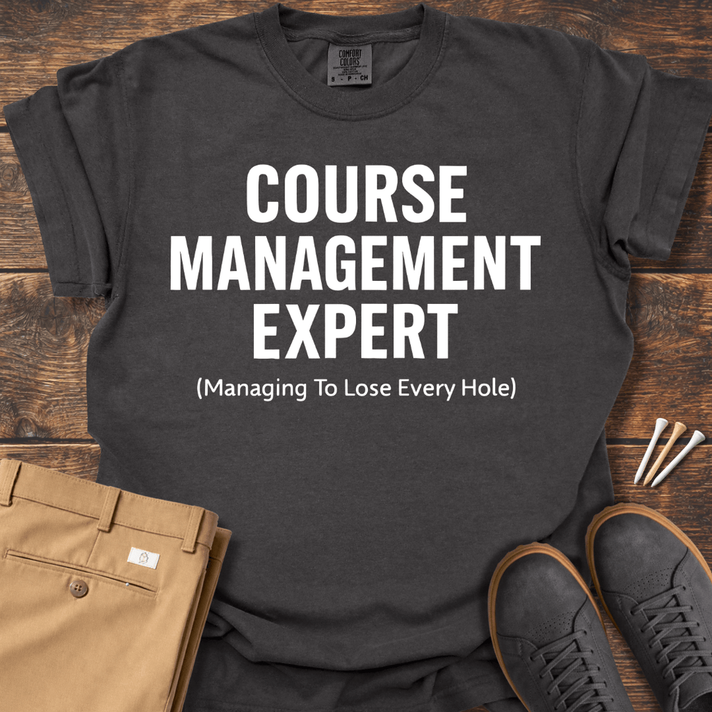 Course Management Expert T Shirt