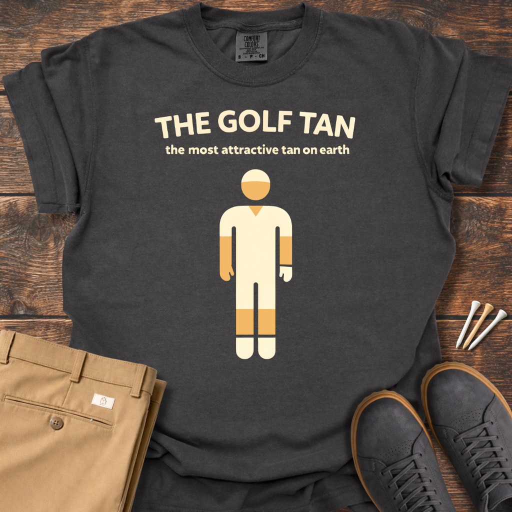 The Golf Tan T Shirt