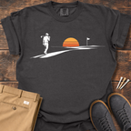 Sunset Fairway T Shirt