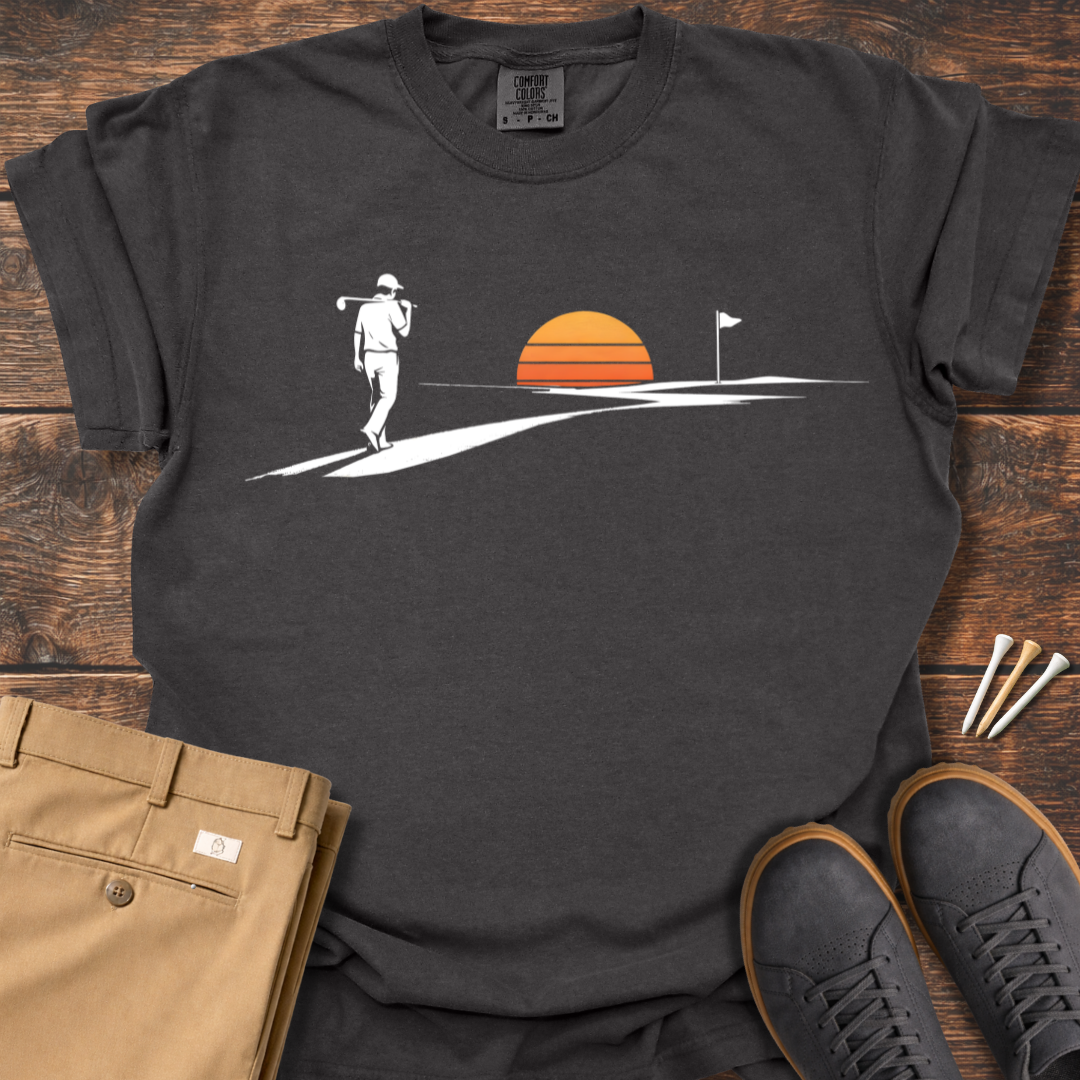 Sunset Fairway T Shirt