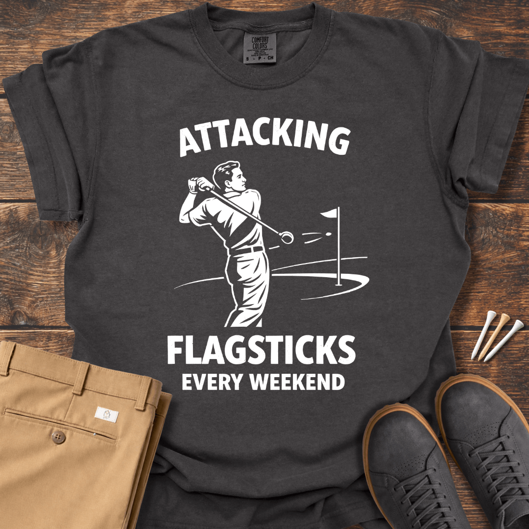Attacking Flagsticks T Shirt