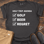 Golf Trip Agenda T Shirt