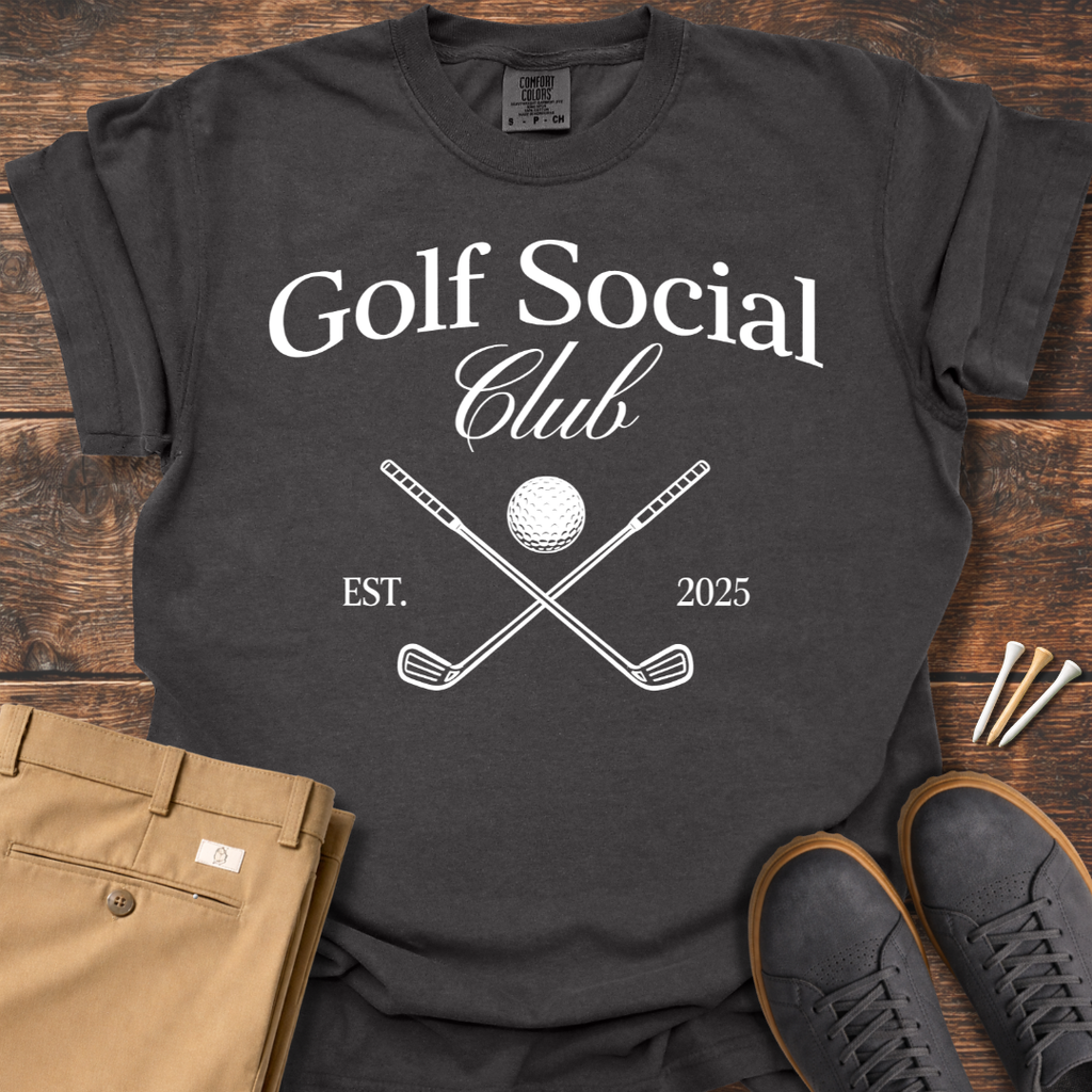 Golf Social Club T Shirt