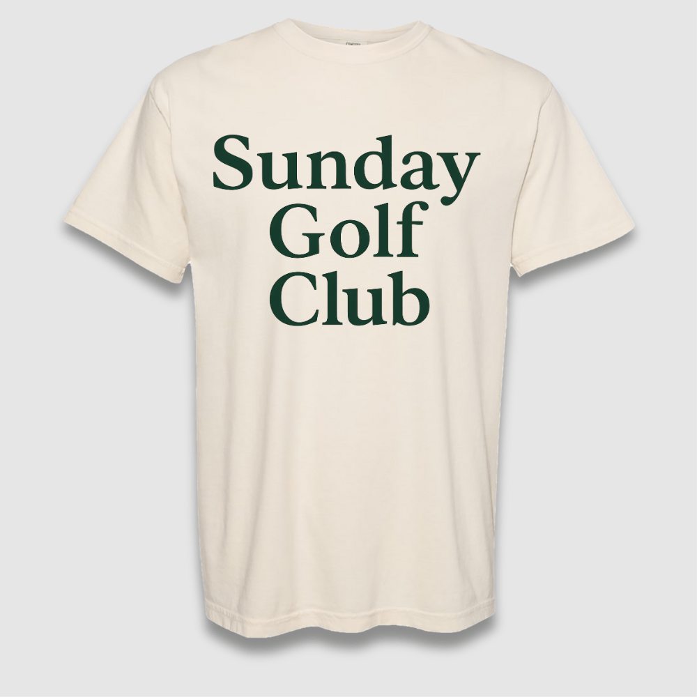 Sunday Golf Club T Shirt