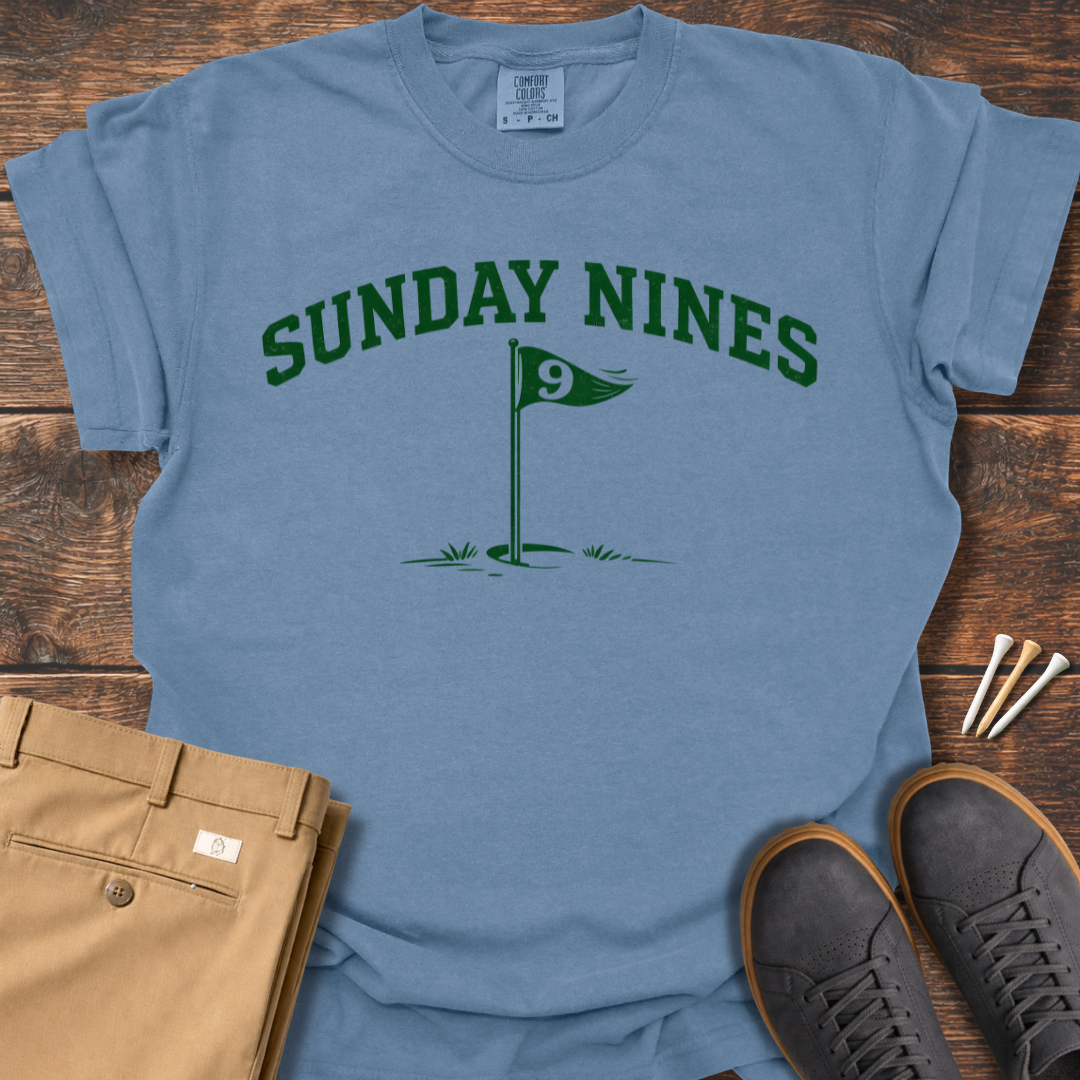Sunday Nines T Shirt
