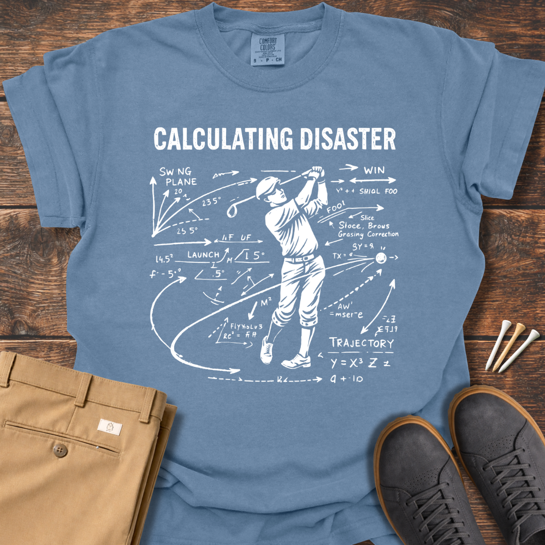 Calculating Disaster T Shirt