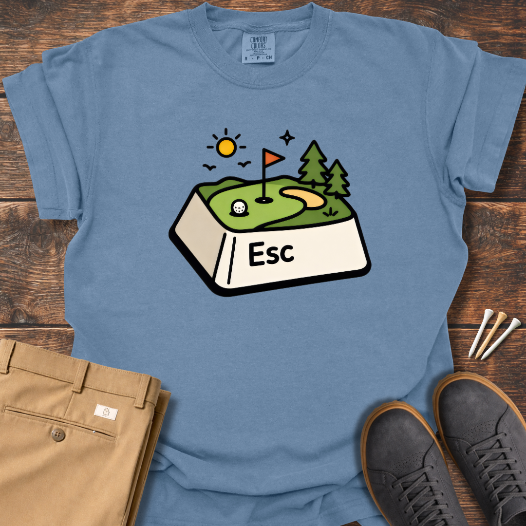 Escape Button T Shirt