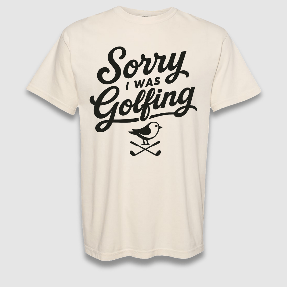 I Was Golfing T Shirt