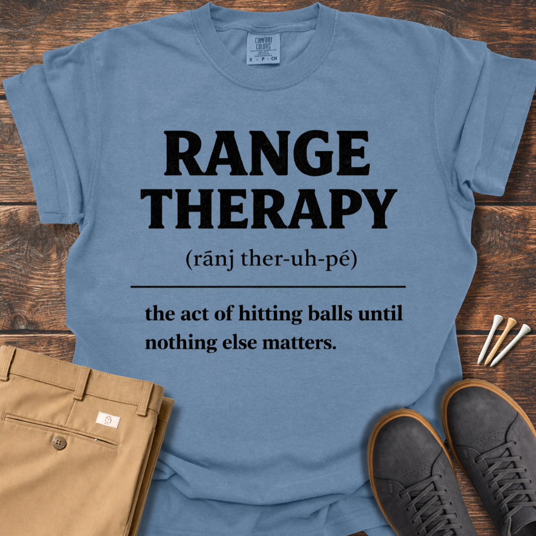 Range Therapy Definition T Shirt