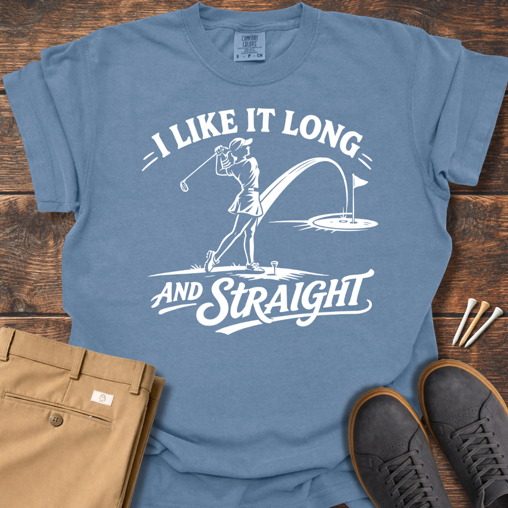 Long & Straight T Shirt