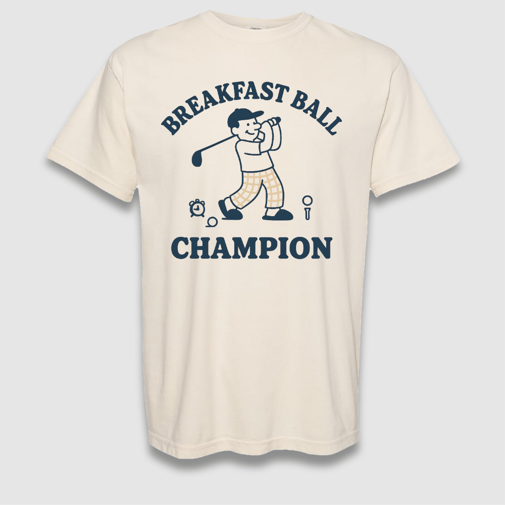 Breakfast Ball Champion T Shirt