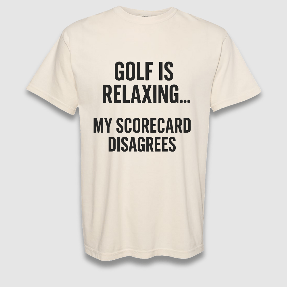 Golf Is Relaxing T Shirt