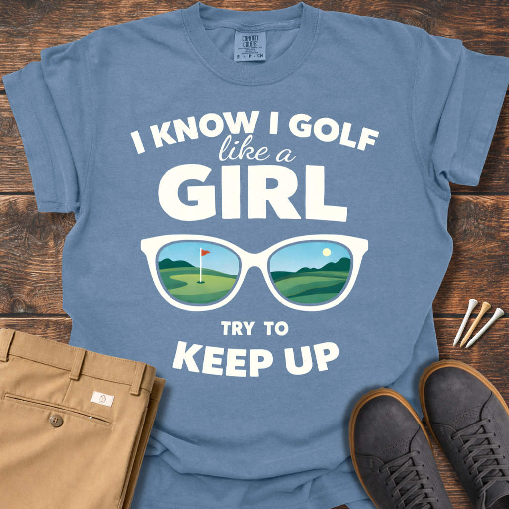 Golf Like A Girl T Shirt