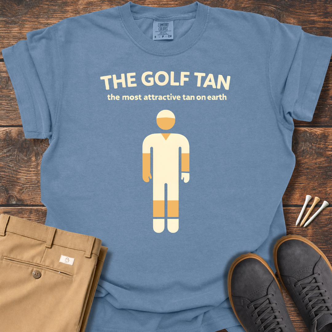 The Golf Tan T Shirt