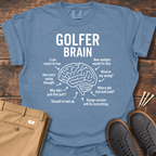 Golfer Brain T Shirt