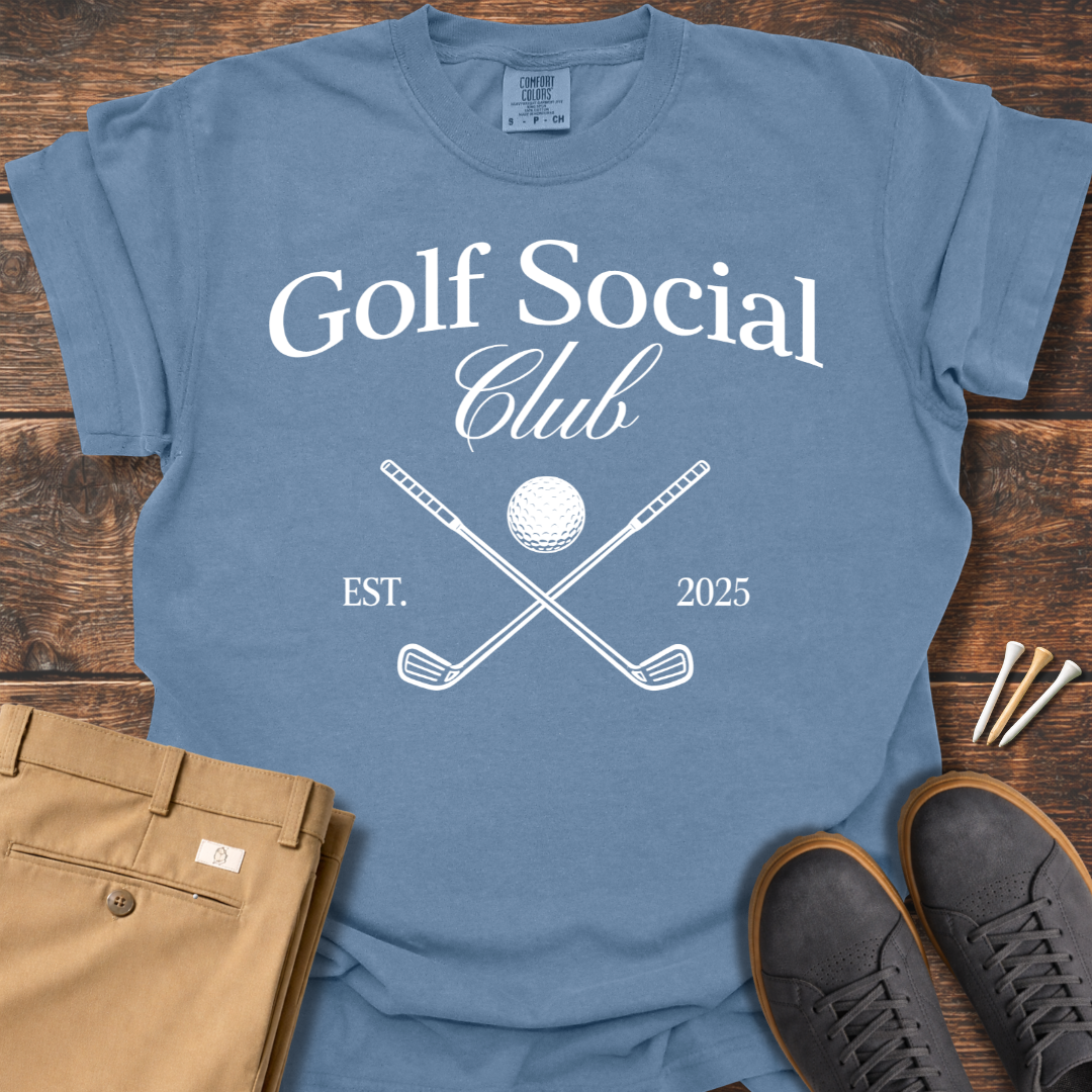 Golf Social Club T Shirt
