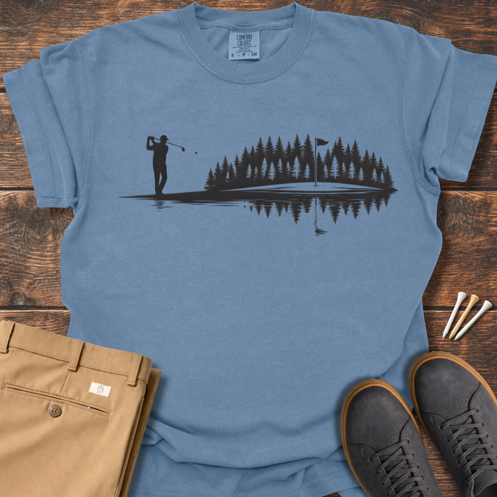 Peaceful Golf T Shirt