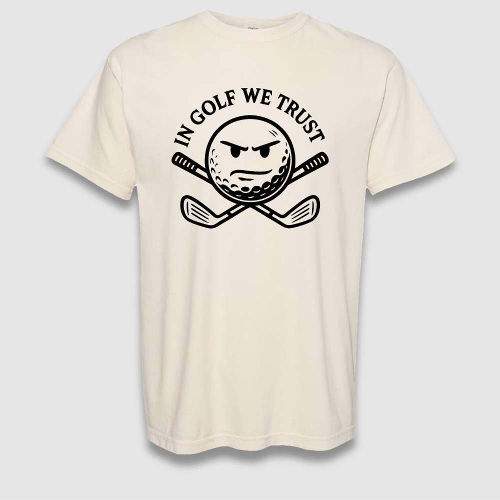 Golf We Trust T Shirt